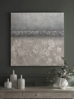 Abstract Breaking Waves Canvas
