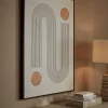 Abstract Fineline Framed Wall Art