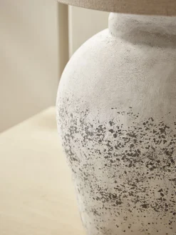 Aged Concrete Table Lamp