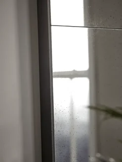 Aged Glass Full Length Panel Mirror
