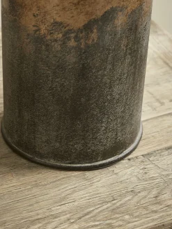 Aged Metal Table lamp