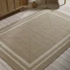 Agna Border Rug - Natural