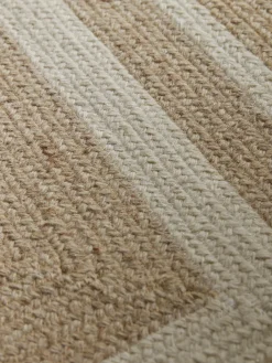 Agna Border Rug - Natural