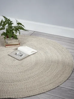 Agna Round Rug - Natural