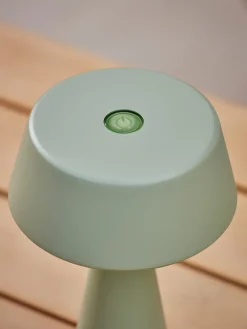 Aldan Outdoor Table Lamp - Sage Green