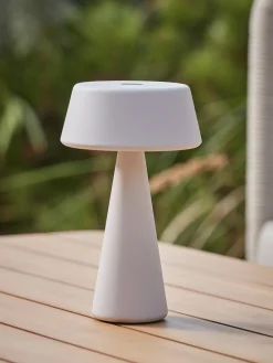 Aldan Outdoor Table Lamp - White