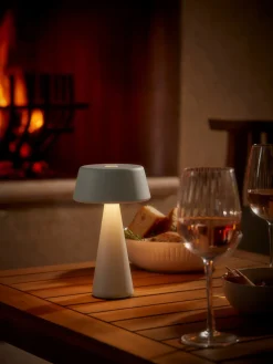 Aldan Outdoor Table Lamp - White