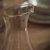 Amber Asymmetric Glass Carafe
