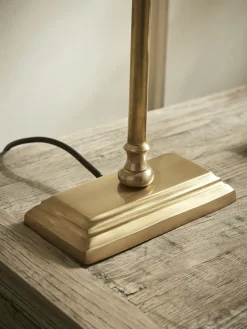 Antique Brass Desk Lamp