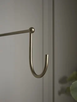 Antique Brass Effect Wall Hook
