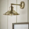 Antique Brass Wall Light