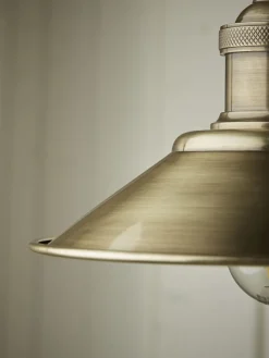 Antique Brass Wall Light