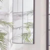 Antique Glass Panel Mirror