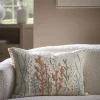 Aquatic Embroided Cushion