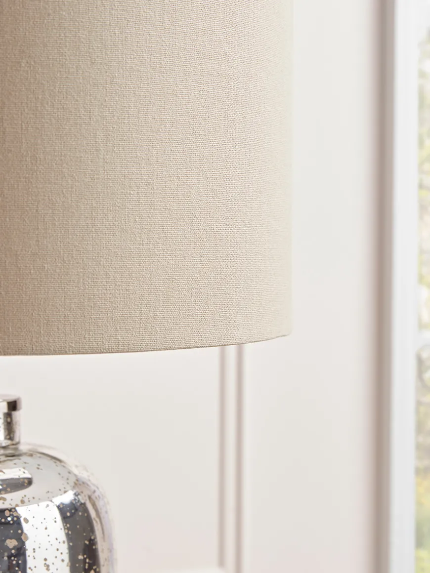 Aria Mercuried Glass Table Lamp - Large
