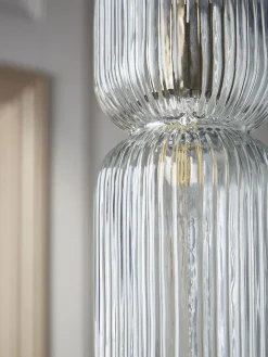 Ariane Glass Pendant - Clear