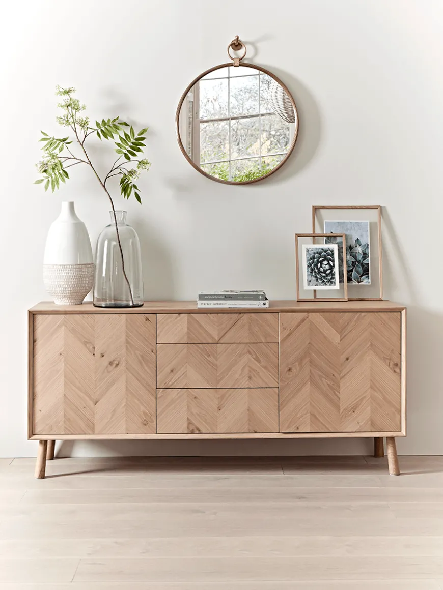 Aura Brass Mirror