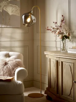 Bell Floor Lamp - Brass