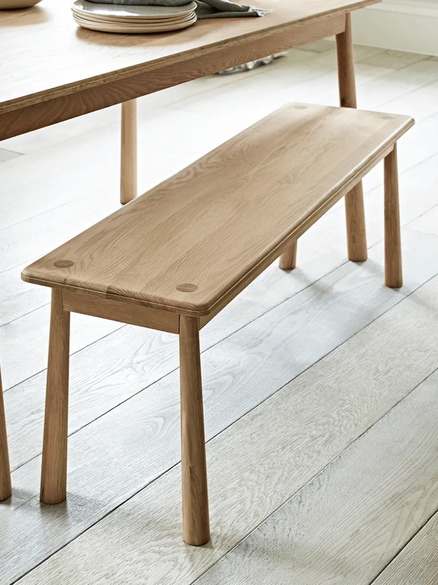 Bergen Oak Bench - Natural