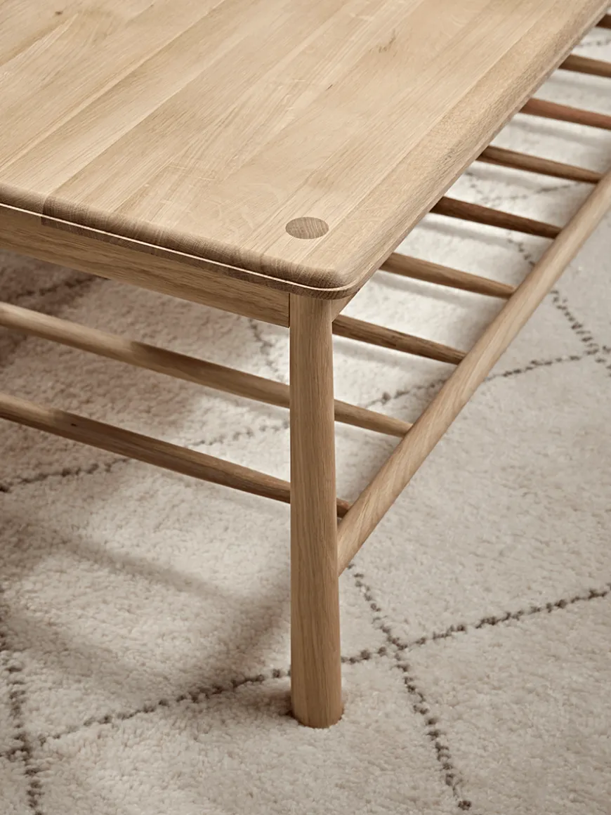 Bergen Oak Coffee Table - Natural