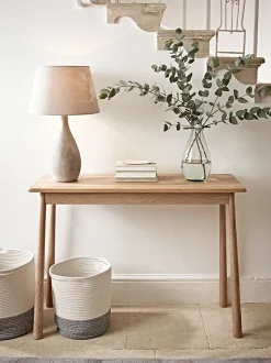 Bergen Oak Console Table - Natural