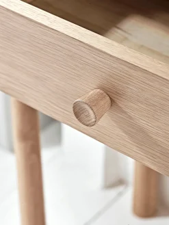 Bergen Oak Dressing Table - Natural