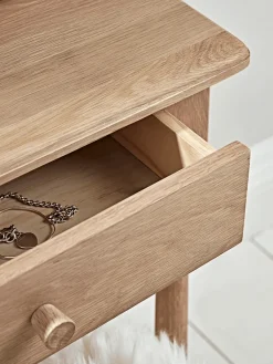Bergen Oak Dressing Table - Natural
