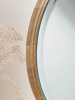 Bergen Oak Dressing Table Mirror