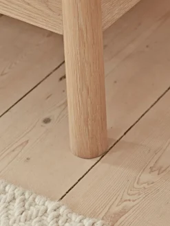 Bergen Oak Kingsize Bed - Natural