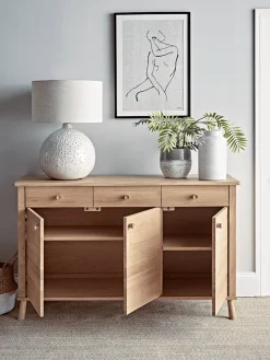 Bergen Oak Sideboard - Natural