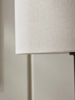 Black & Beige Floor Lamp