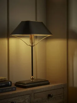Black & Brass Desk Lamp