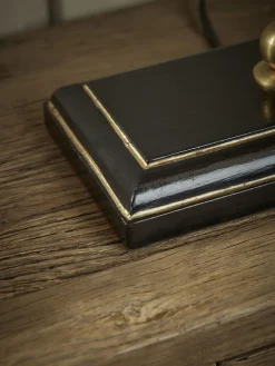Black & Brass Desk Lamp