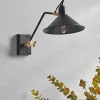 Black & Brass Wall Light