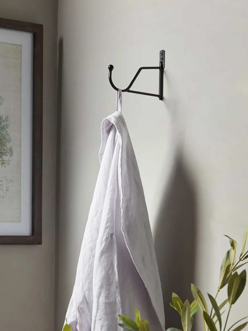 Black Metal Wall Hook