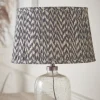 Black Tapered Chevron Shade