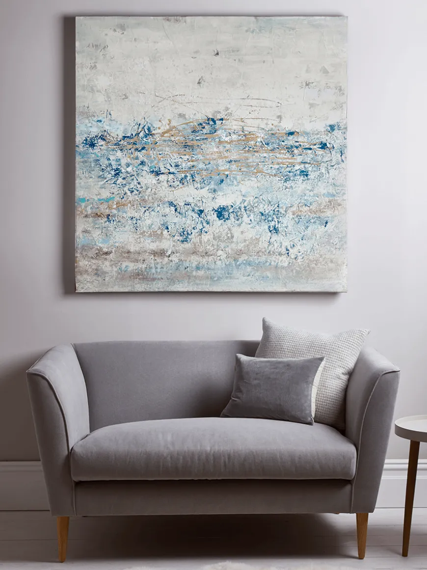 Blue Abstract Canvas