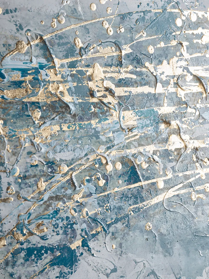 Blue Abstract Canvas