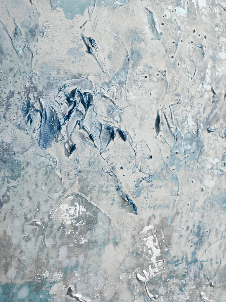 Blue Abstract Canvas