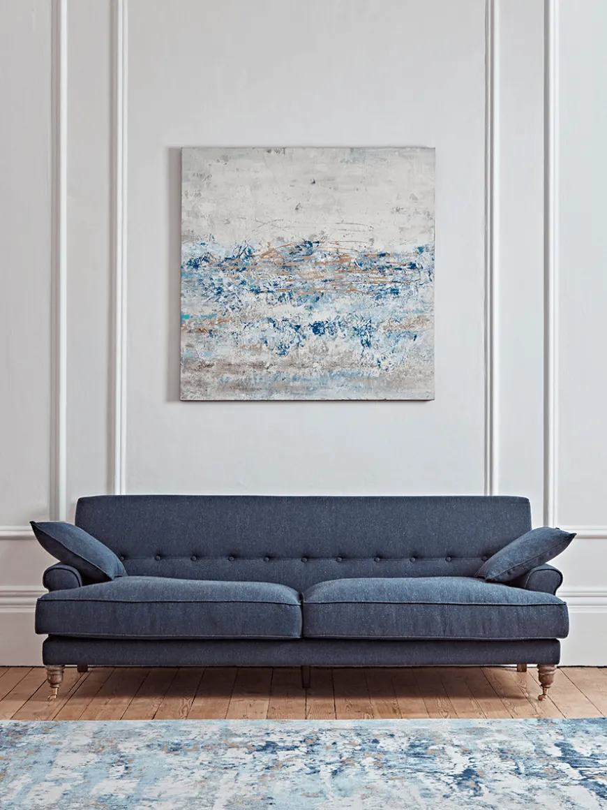 Blue Abstract Canvas