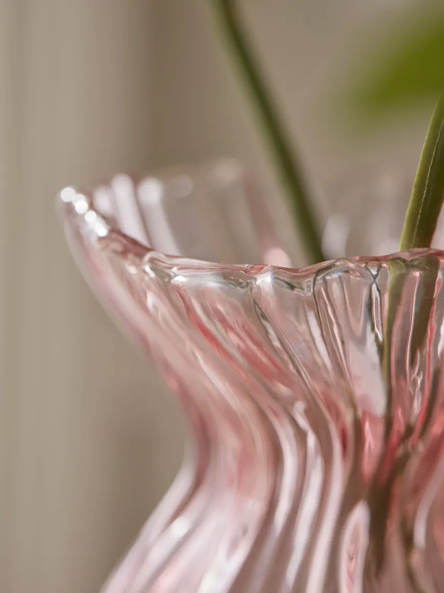 Blush Petal Vase