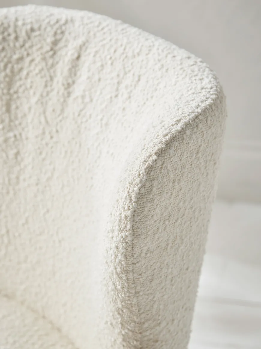 Bouclé Dining Chair