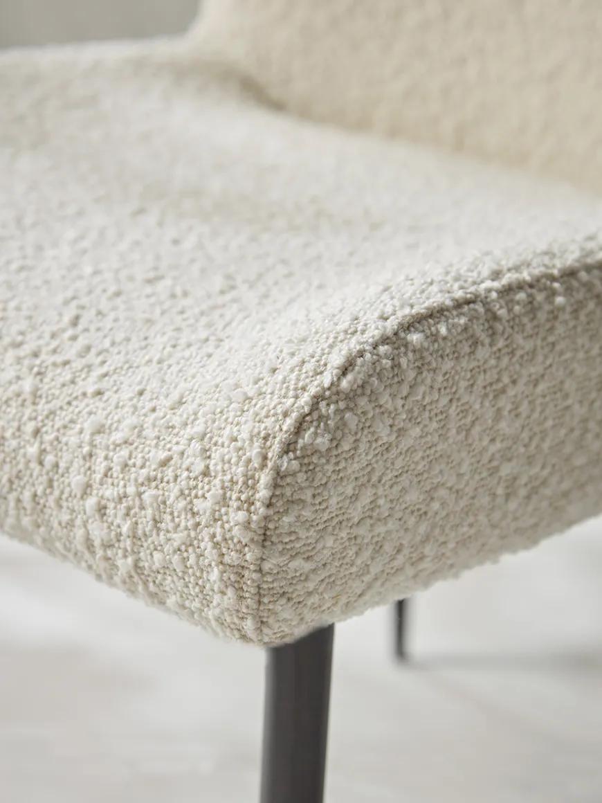 Bouclé Dining Chair
