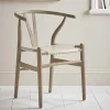 Bow Back Dining Chair - Soft Grey