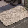 Braided Jute Diamond Doormat