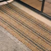 Braided Jute French Stripe Doormat - Double