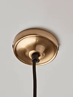 Brass & Glass Pendant