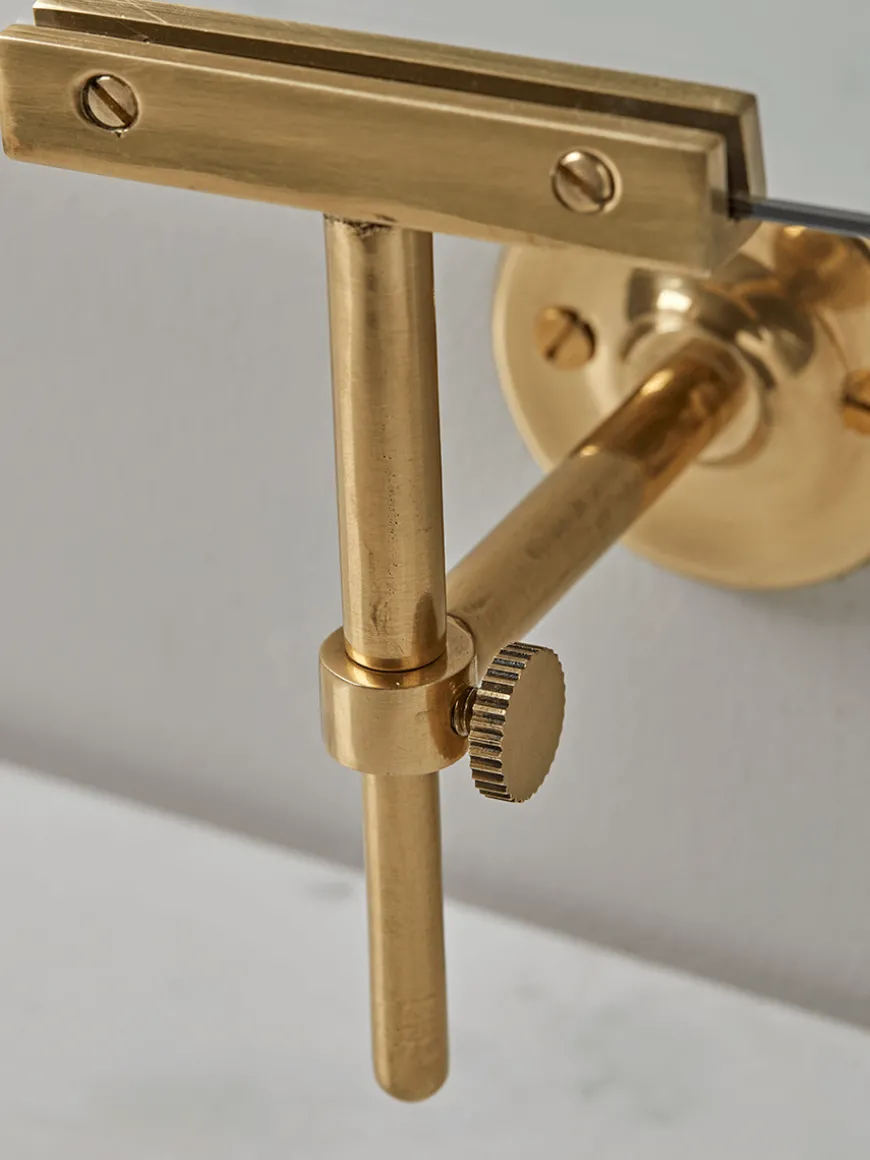 Brass Portrait Mirror