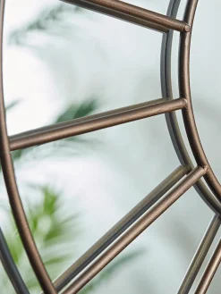 Bronze Round Window Mirror