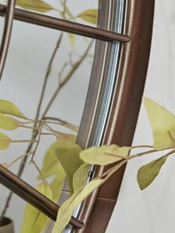 Bronze Round Window Mirror
